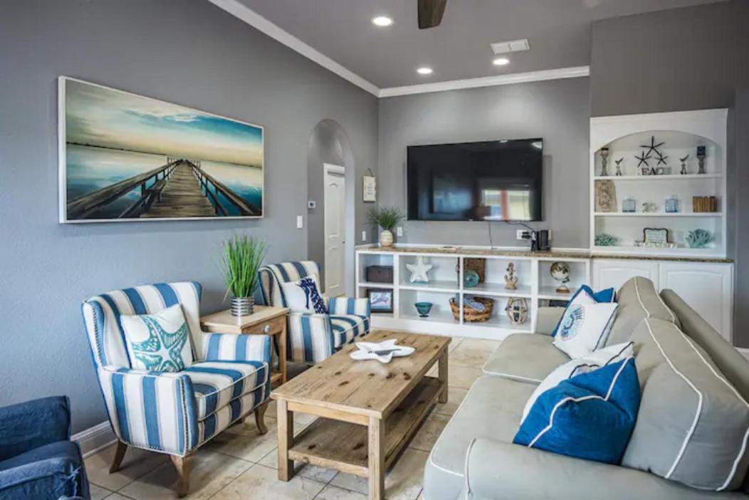 7 Bedroom Home Steps To The Beach With 4 Patios And Pool! Sleeps 20 พอร์ท อารานซัส ภายนอก รูปภาพ